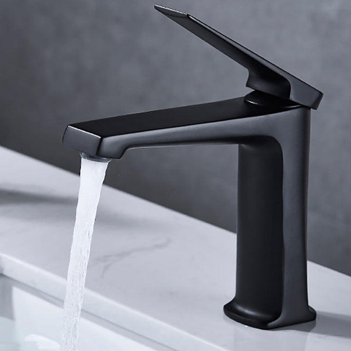 Lisslune | Modern Centerset Sink Faucet Solid Color Copper Faucet for the Bathroom