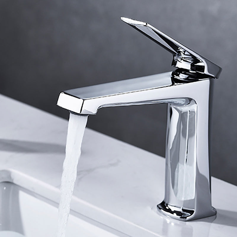 Lisslune | Modern Centerset Sink Faucet Solid Color Copper Faucet for the Bathroom