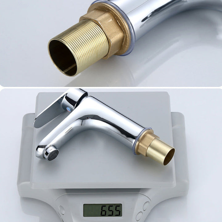 Lisslune | Modern Sink Faucet Solid Brass Sink Faucet for the Bathroom