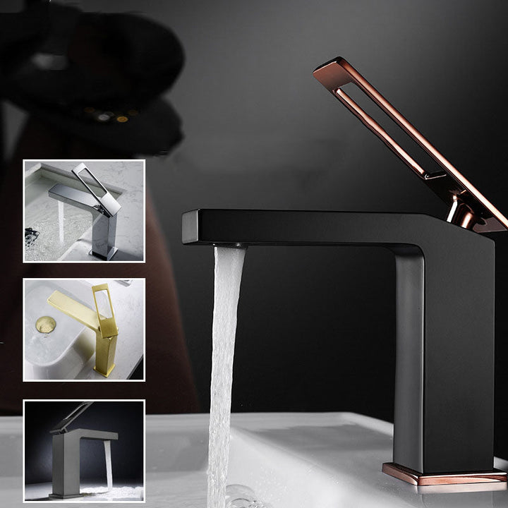 Lisslune | Lever mixer tap Glam Style basin faucet for bathroom