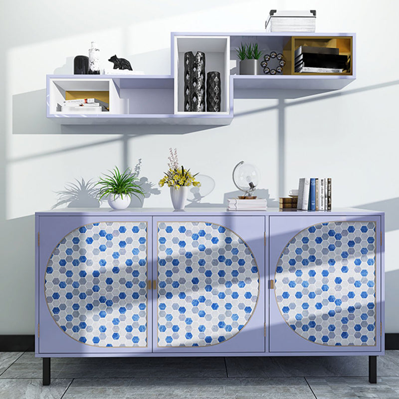 Lisslune | Peel-and-Stick Tiles Hexagonal Waterproof PVC Peel & Stick Mosaic Tile for Shower