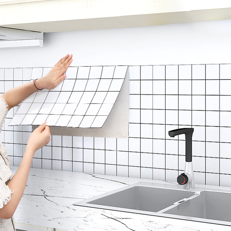 Lisslune | Modern Mosaic Tiles Waterproof Peel and Stick Back Wall Tile for the Kitchen