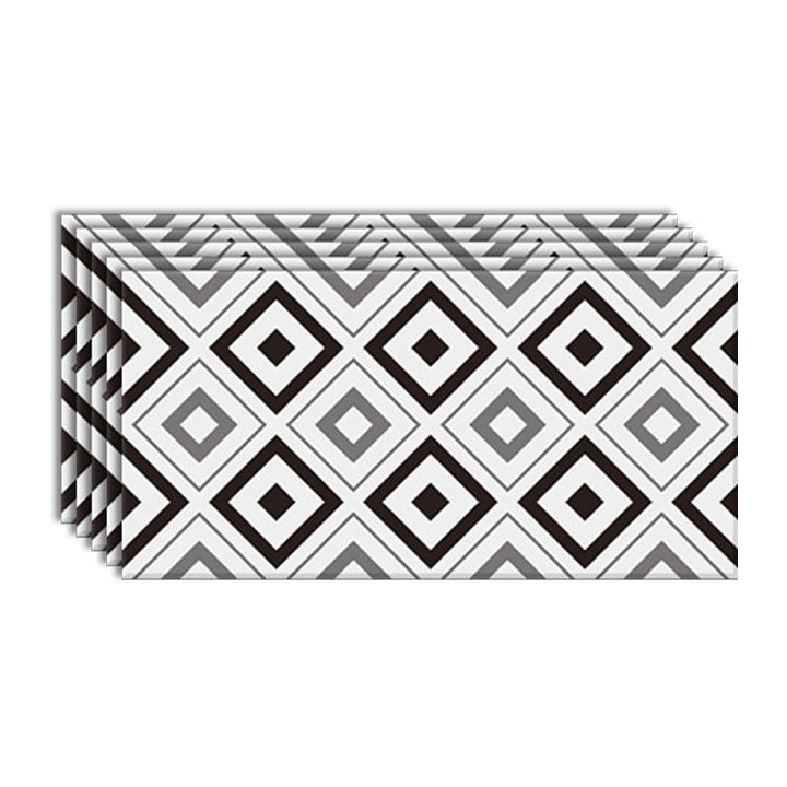 Lisslune | Modern Mosaic Tiles Waterproof Peel and Stick Back Wall Tile for the Kitchen