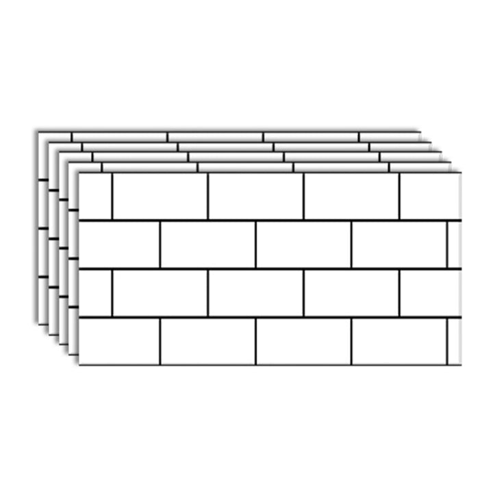 Lisslune | Modern Mosaic Tiles Waterproof Peel and Stick Back Wall Tile for the Kitchen