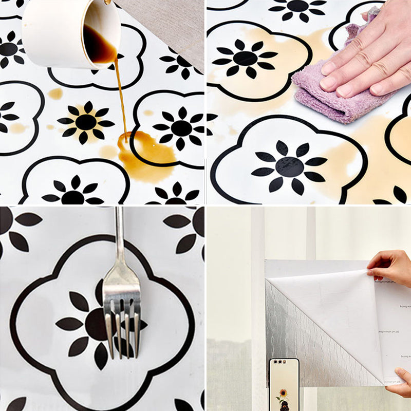 Lisslune | Modern Mosaic Tiles Waterproof Peel and Stick Back Wall Tile for the Kitchen