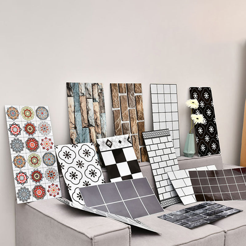 Lisslune | Modern Mosaic Tiles Waterproof Peel and Stick Back Wall Tile for the Kitchen