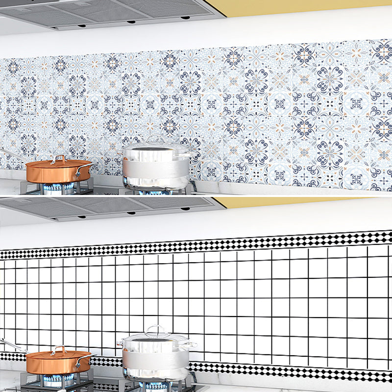 Lisslune | Modern Mosaic Tiles Waterproof Peel and Stick Back Wall Tile for the Kitchen