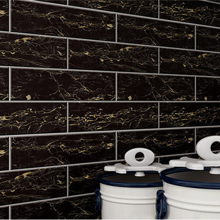 Lisslune | Peel & Stick Tiles Square Stain Resistant Plastic Peel and Stick Tiles for Kitchen 20 Pack