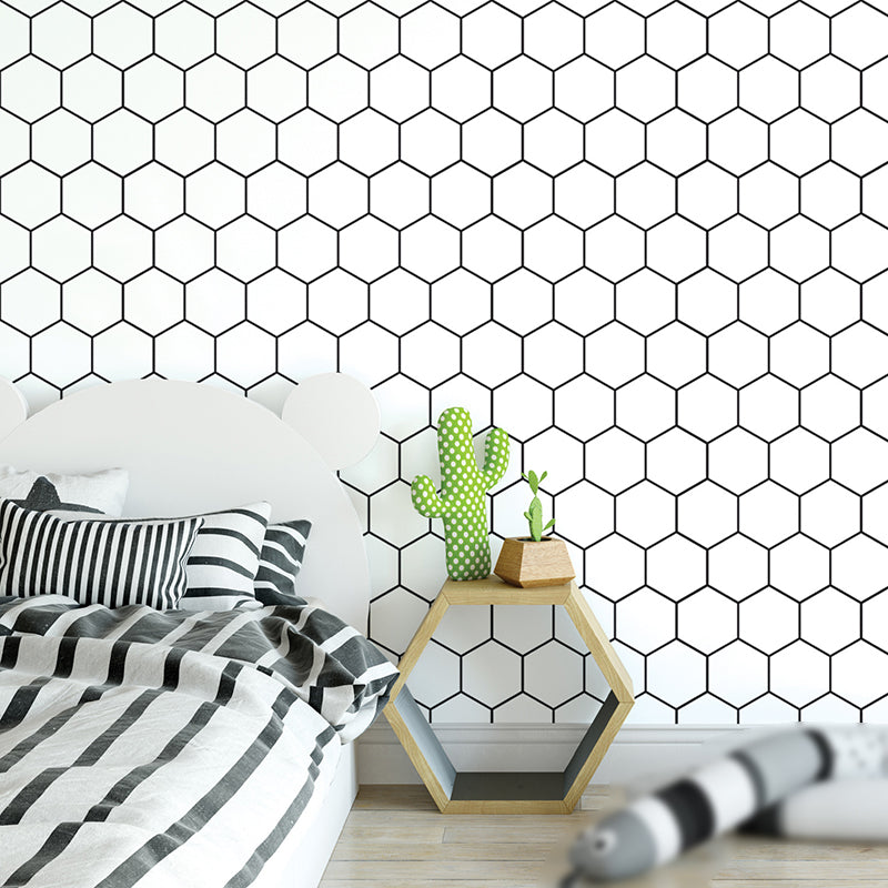 Lisslune | Peel and Stick Hexagonal Tiles Waterproof Peel & Stick Tile for Shower 2-Pack