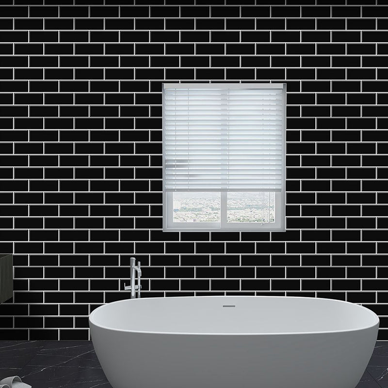Lisslune | Peel & Stick Subway Tile PVC Stain Resistant Rectangular Peel and Stick Tile for the Kitchen