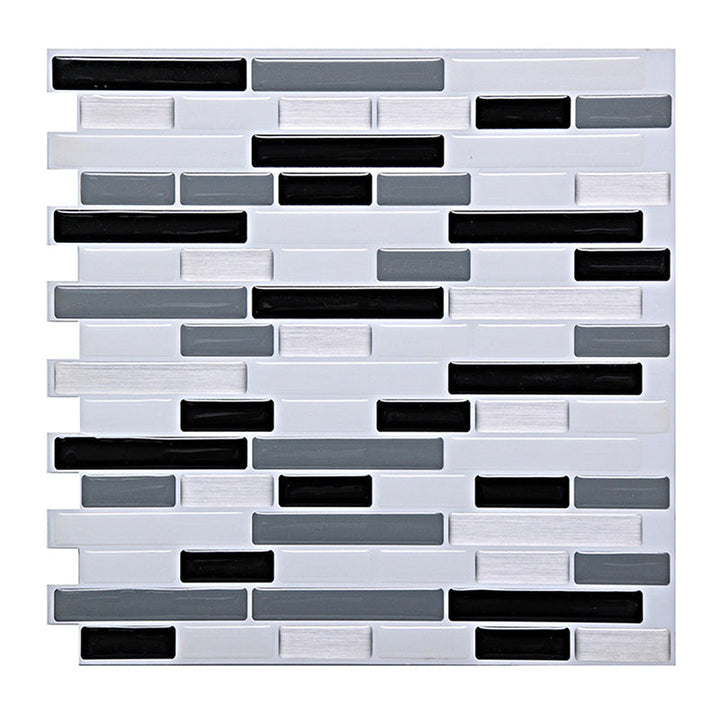 Lisslune | Peel and Stick Wall Tile PVC Rectangle Peel and Stick Subway Wall Tile for the Kitchen