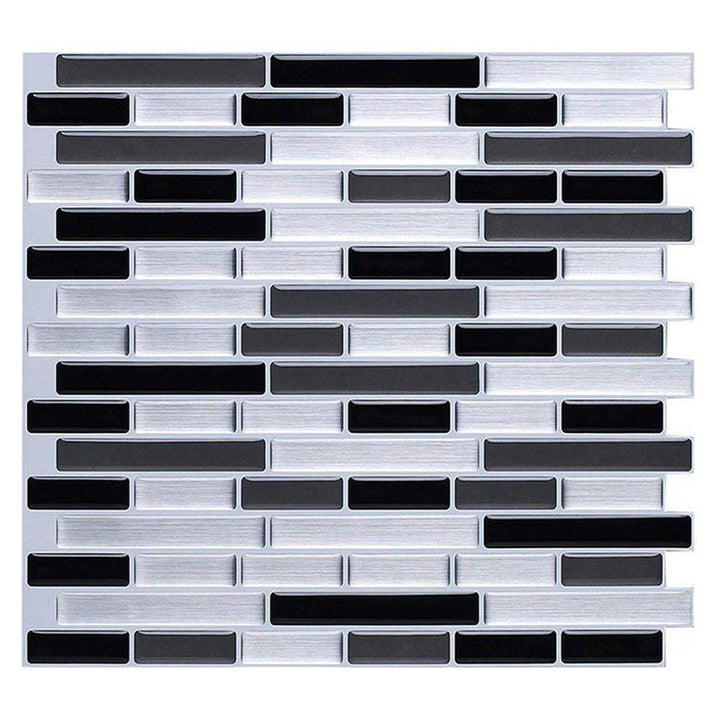 Lisslune | Peel and Stick Wall Tile PVC Rectangle Peel and Stick Subway Wall Tile for the Kitchen