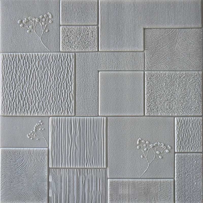 Lisslune | Industrial Wall Plank 3D Brick Bathroom Living Room Wall Panel Set of 1