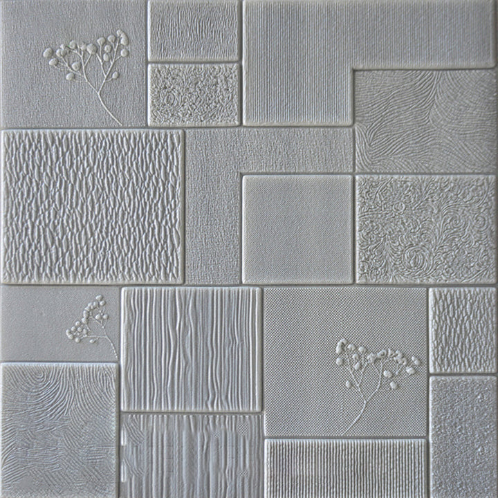 Lisslune | Industrial Wall Plank 3D Brick Bathroom Living Room Wall Panel Set of 1