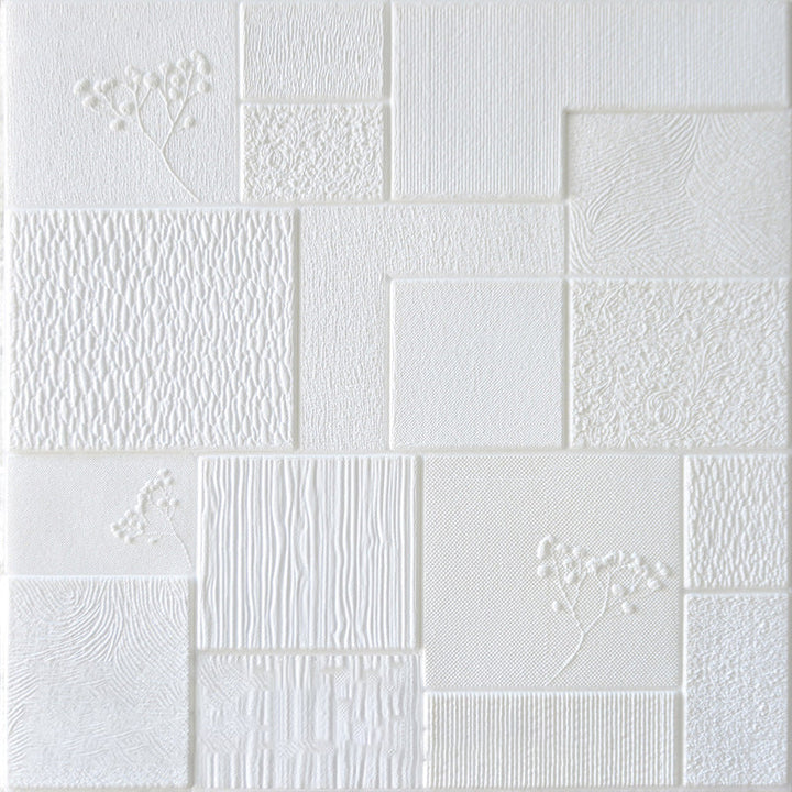 Lisslune | Industrial Wall Plank 3D Brick Bathroom Living Room Wall Panel Set of 1