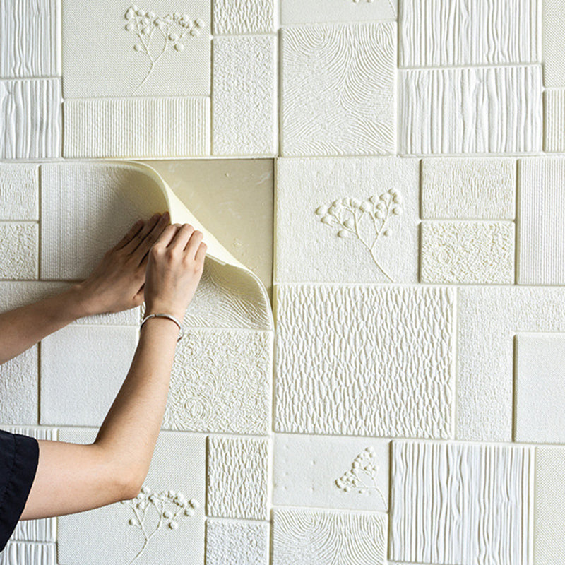 Lisslune | Industrial Wall Plank 3D Brick Bathroom Living Room Wall Panel Set of 1