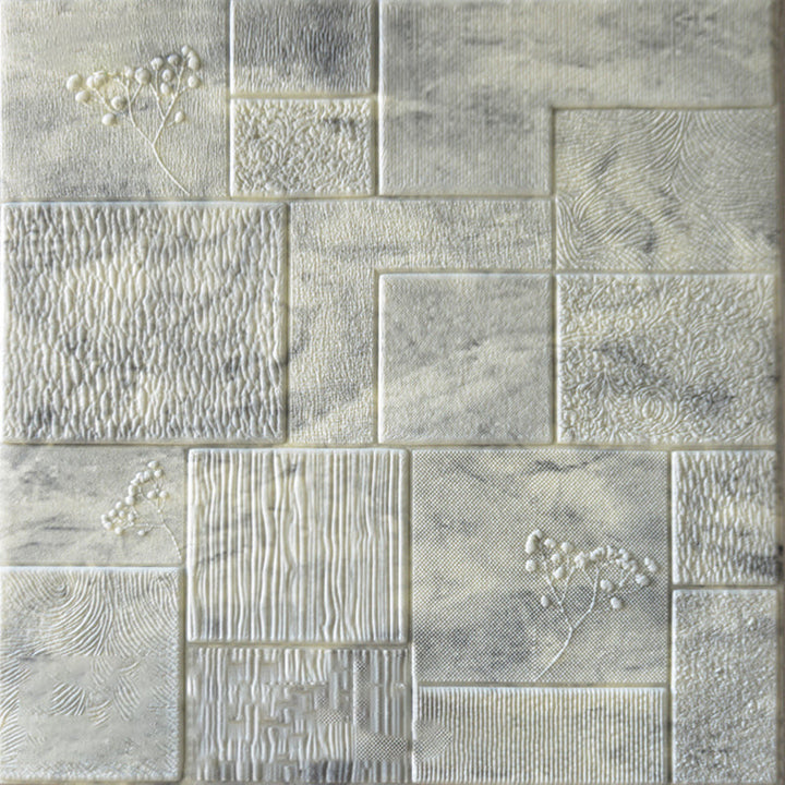 Lisslune | Industrial Wall Plank 3D Brick Bathroom Living Room Wall Panel Set of 1