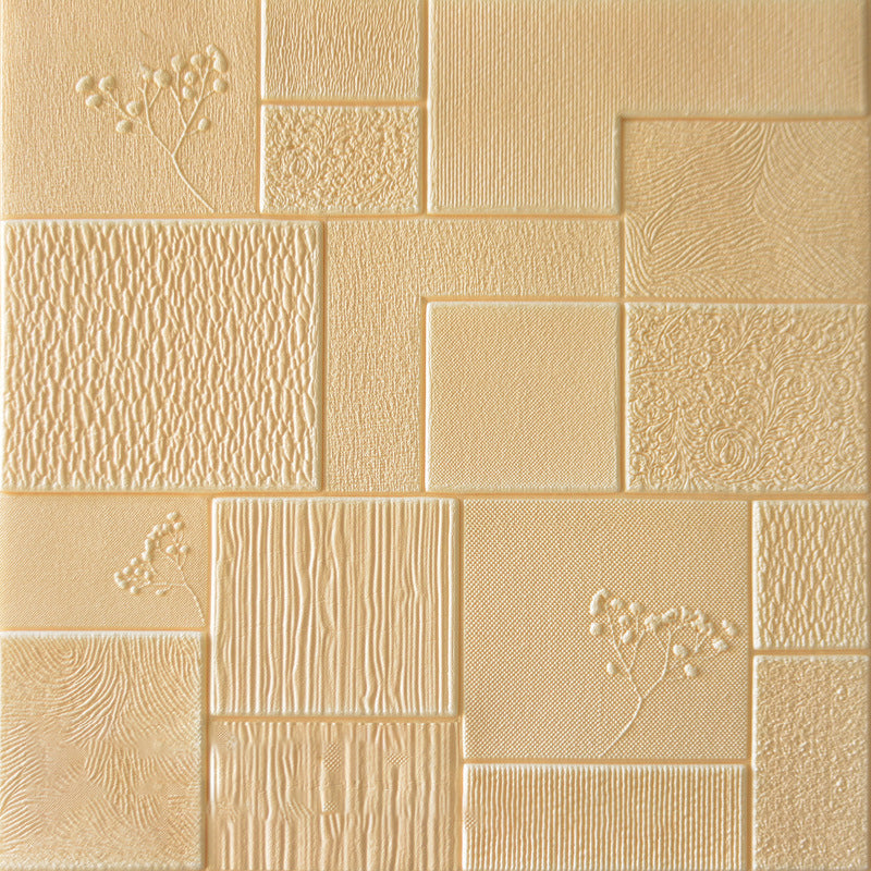 Lisslune | Industrial Wall Plank 3D Brick Bathroom Living Room Wall Panel Set of 1