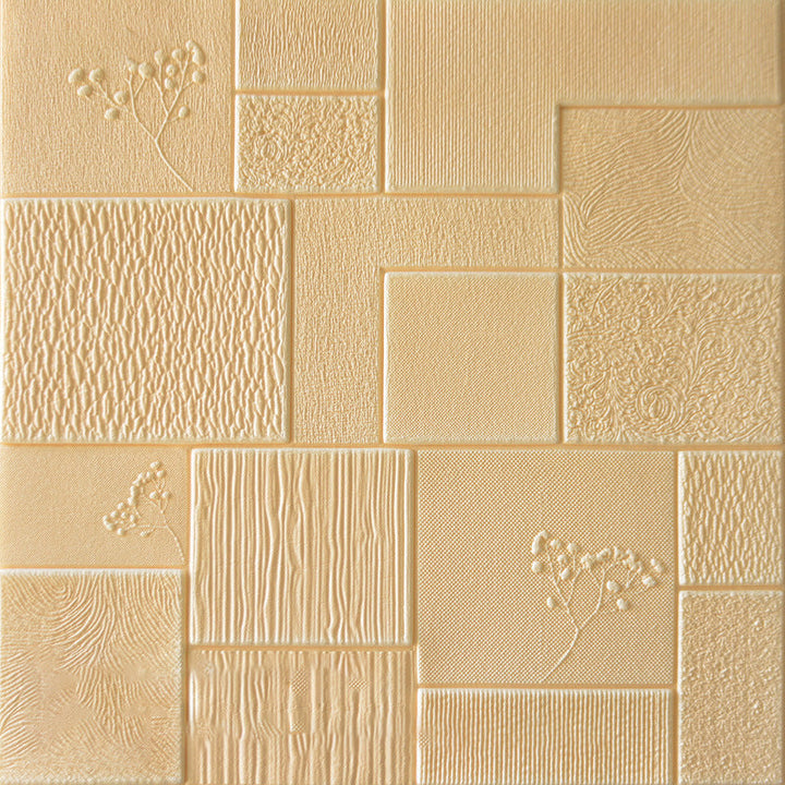 Lisslune | Industrial Wall Plank 3D Brick Bathroom Living Room Wall Panel Set of 1
