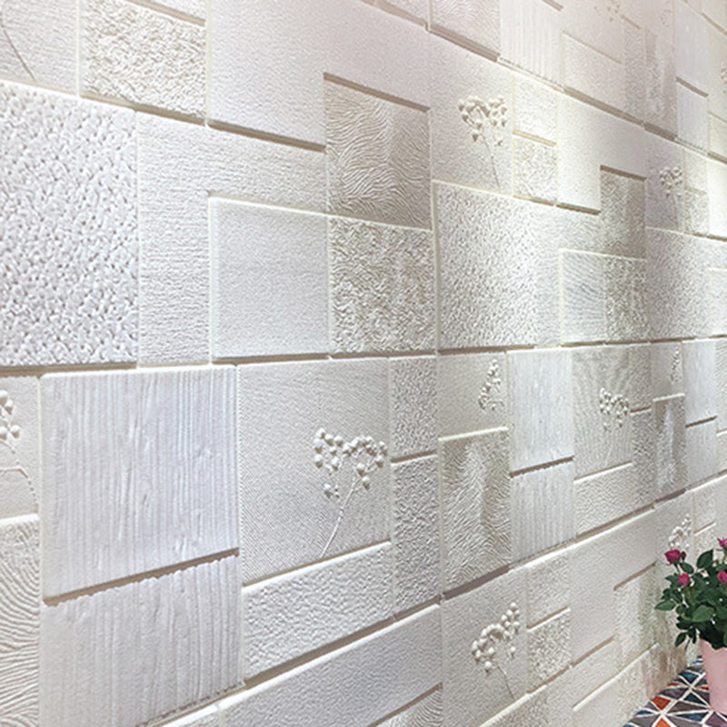 Lisslune | Industrial Wall Plank 3D Brick Bathroom Living Room Wall Panel Set of 1