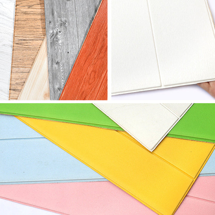 Lisslune | Modern Wall Cladding Peel and Stick Wood Look Design Wall Cladding