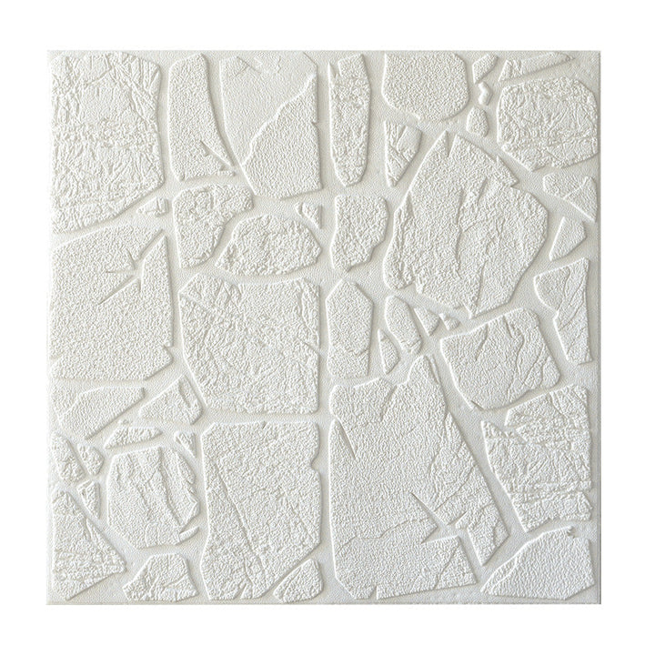 Lisslune | Modern Pearl Wainscoting PVC Wall Access Panel Peel and Stick Wall Tile for Bedroom