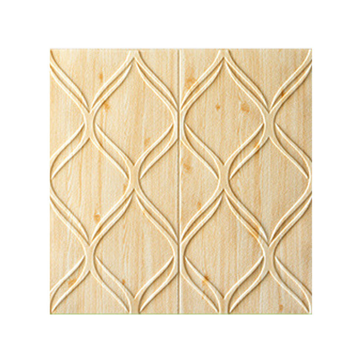 Lisslune | Contemporary waterproof wall planks striped brick bedroom wall panels