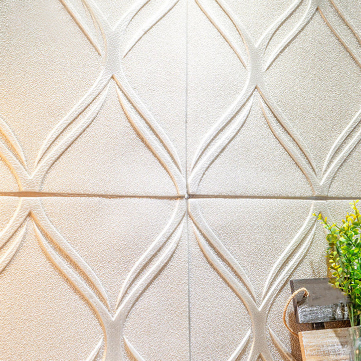 Lisslune | Contemporary waterproof wall planks striped brick bedroom wall panels