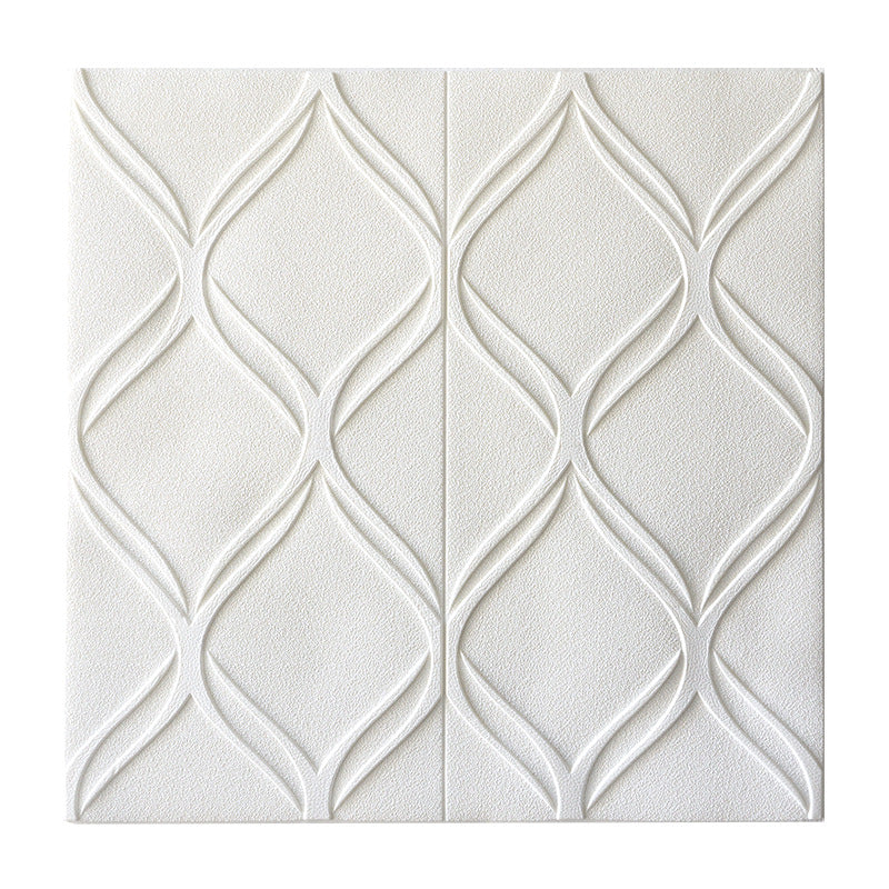 Lisslune | Contemporary waterproof wall planks striped brick bedroom wall panels