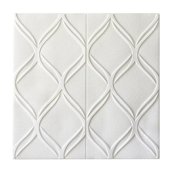 Lisslune | Contemporary waterproof wall planks striped brick bedroom wall panels