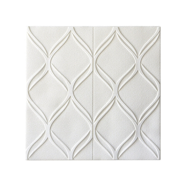 Lisslune | Contemporary waterproof wall planks striped brick bedroom wall panels