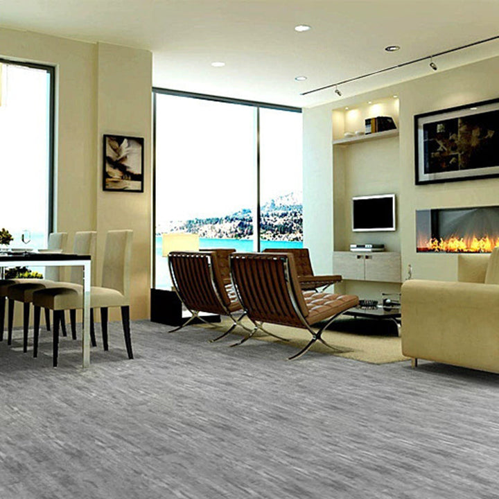 Lisslune | Peel and Stick Vinyl Flooring Matte Vinyl with Wood Look