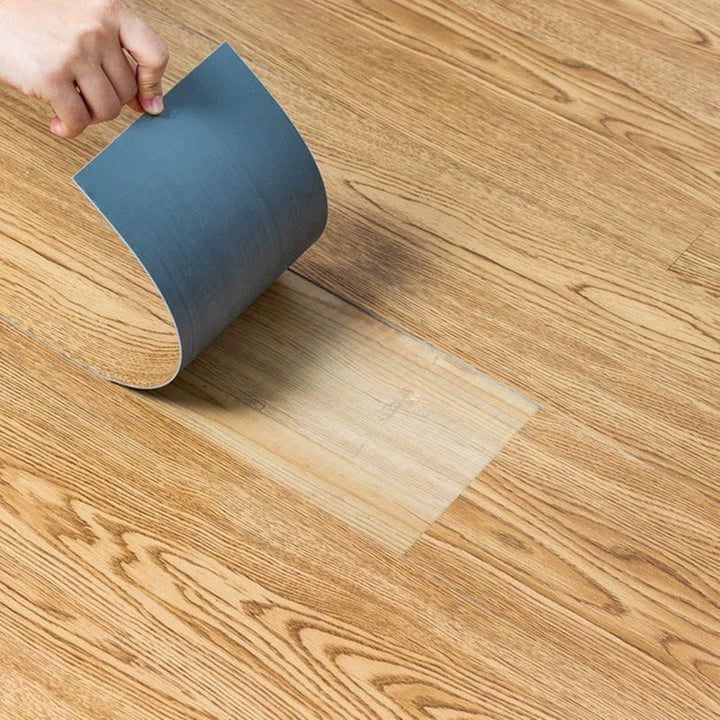 Lisslune | Peel and Stick Vinyl Flooring Matte Vinyl with Wood Look
