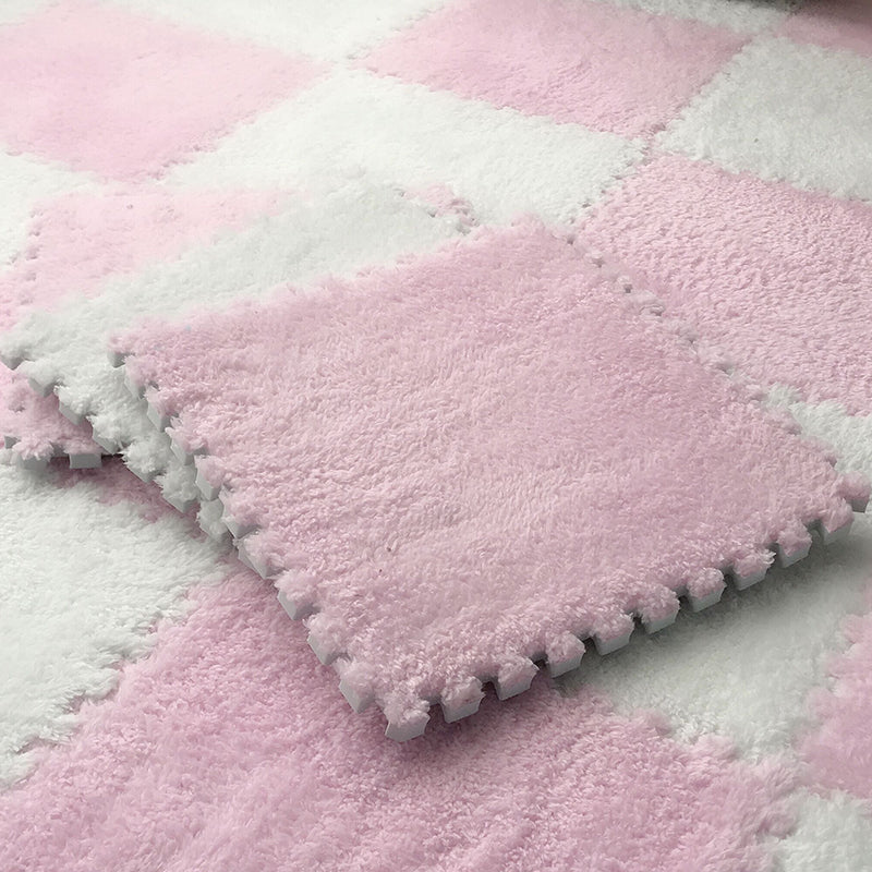 Lisslune | Color-Fading-Resistant Carpet Tile Solid Interlocking Carpet Tile