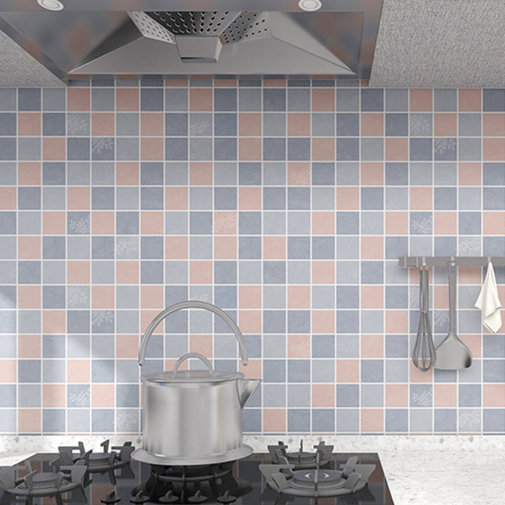 Lisslune | Waterproof kitchen back wall mosaic tiles Smooth peeling and sticking wall tiles
