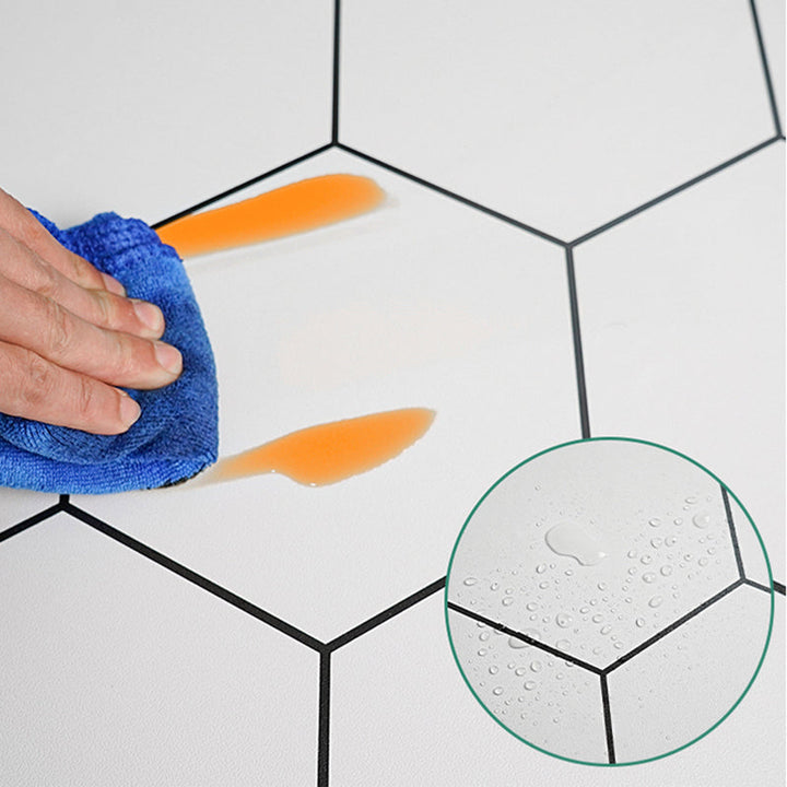 Lisslune | Waterproof kitchen back wall mosaic tiles Smooth peeling and sticking wall tiles