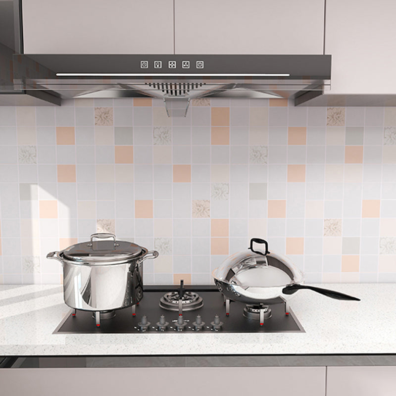 Lisslune | Waterproof kitchen back wall mosaic tiles Smooth peeling and sticking wall tiles
