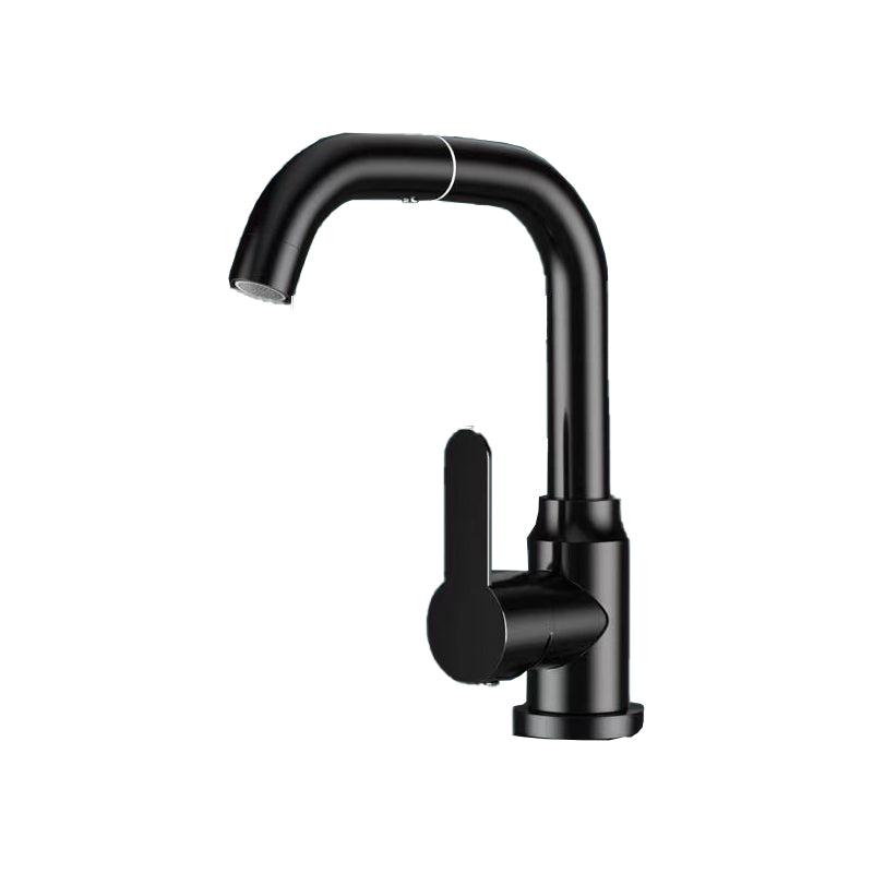 Lisslune | Modern Basin Mixer Bathroom Faucet Brass Lever Swivel Spout Basin Mixer