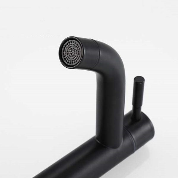 Lisslune | Industrial Vessel Fitting Stainless Steel Lever Handle Basin Mixer