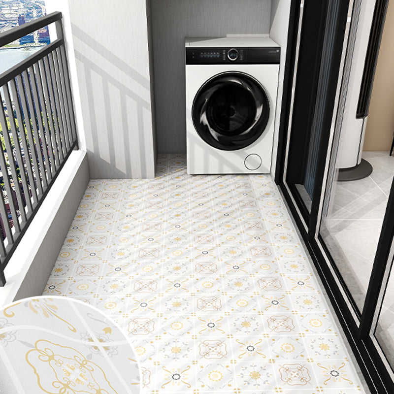 Lisslune | Modern Vinyl Flooring Self-Adhesive Geometrically Printed Vinyl Plank Flooring