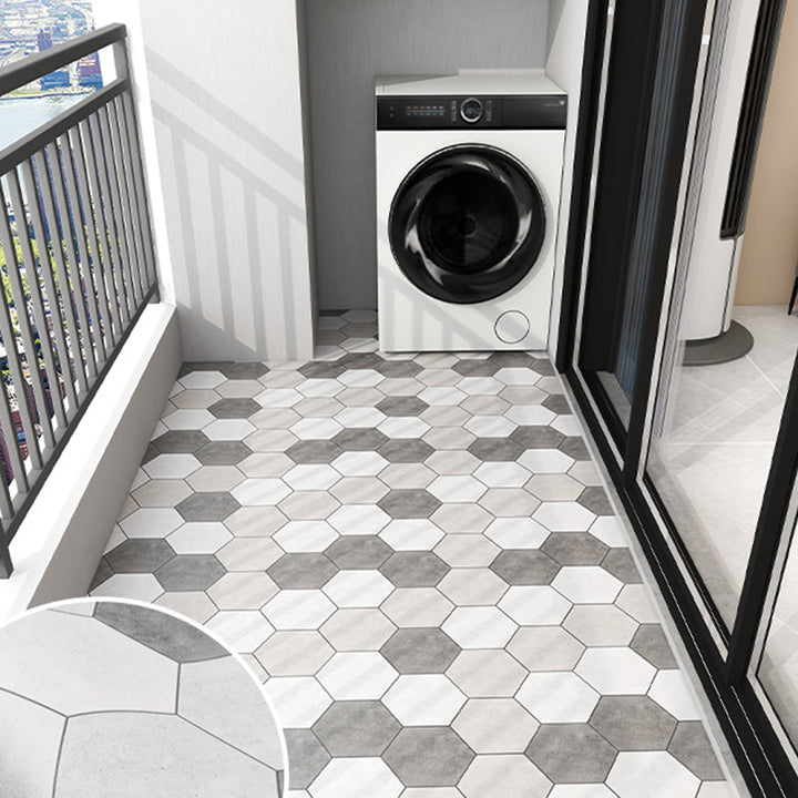Lisslune | Modern Vinyl Flooring Self-Adhesive Geometrically Printed Vinyl Plank Flooring