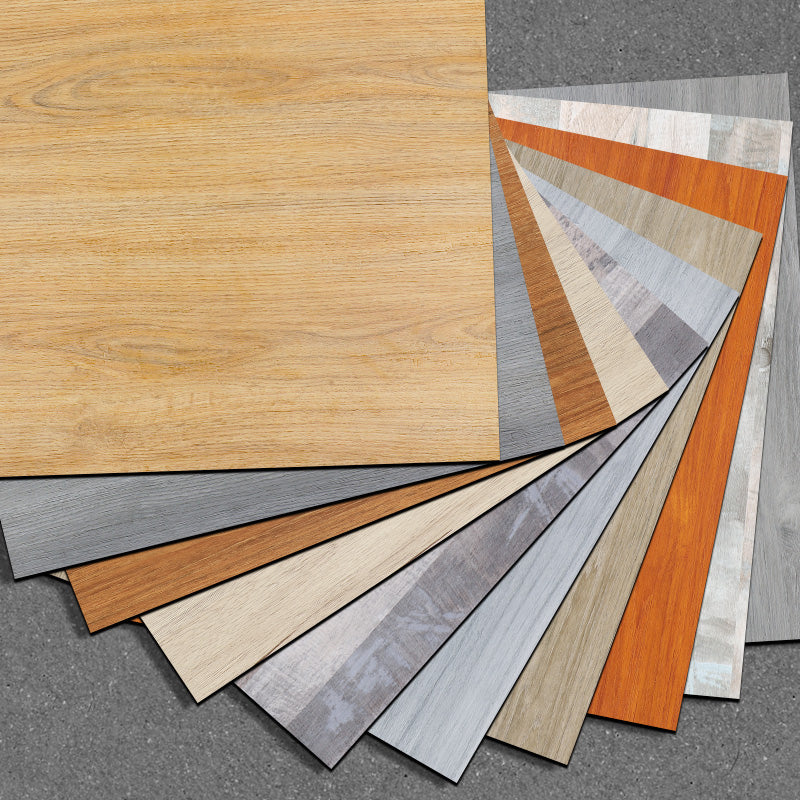 Lisslune | Modern PVC flooring Peel and Stick wood look embossed vinyl floor tiles