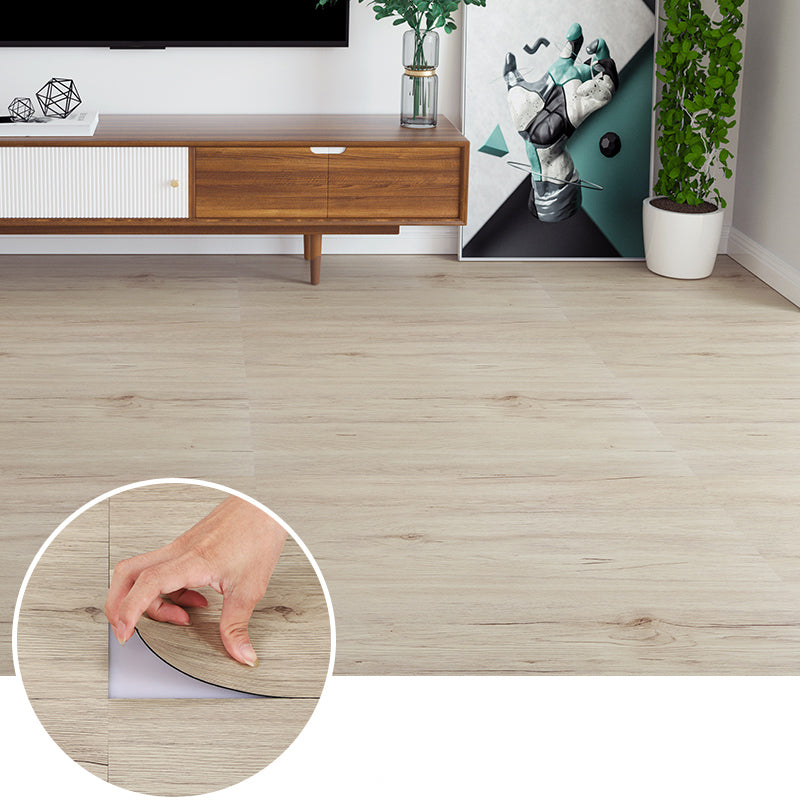 Lisslune | Modern PVC flooring Peel and Stick wood look embossed vinyl floor tiles