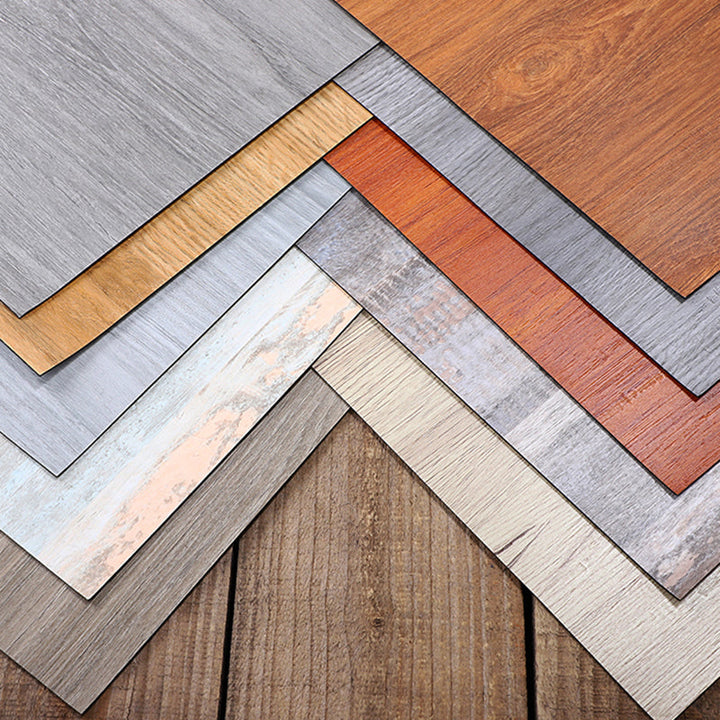 Lisslune | Modern PVC flooring Peel and Stick wood look embossed vinyl floor tiles