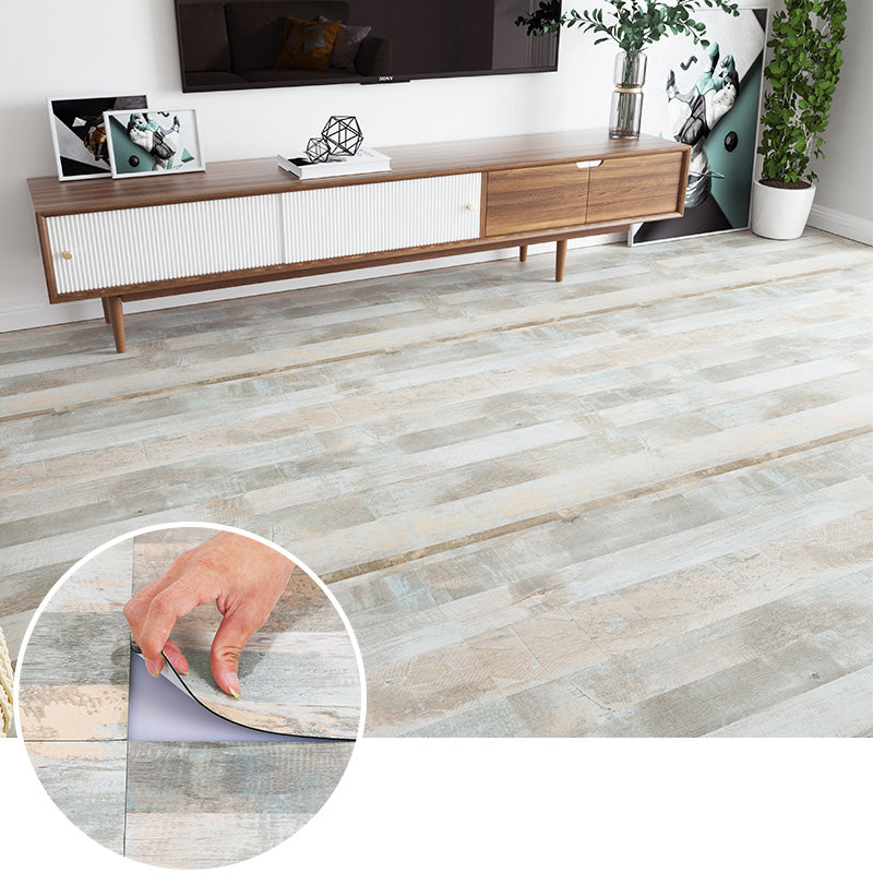 Lisslune | Modern PVC flooring Peel and Stick wood look embossed vinyl floor tiles