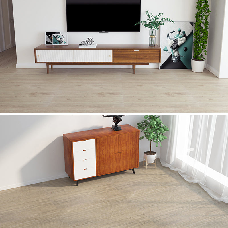 Lisslune | Modern PVC flooring Peel and Stick wood look embossed vinyl floor tiles