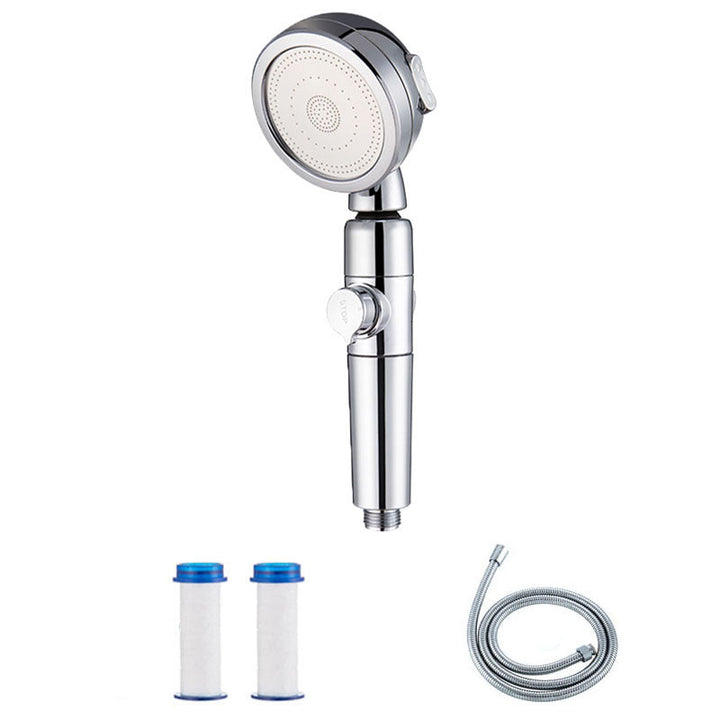 Lisslune | Metal Universal Pressure Shower Head Adjustable Water Flow Handheld Shower Head
