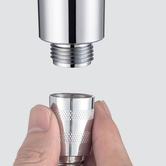 Lisslune | Metal Universal Pressure Shower Head Adjustable Water Flow Handheld Shower Head