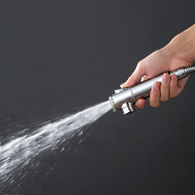 Lisslune | Metal Universal Pressure Shower Head Adjustable Water Flow Handheld Shower Head