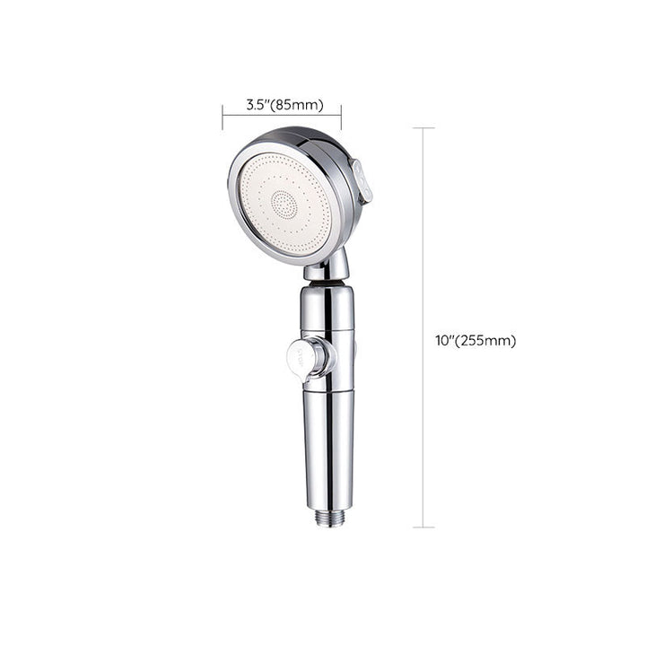 Lisslune | Metal Universal Druck Shower Head Adjustable Water Flow Handheld Shower Head